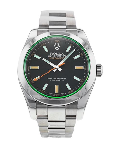 used rolex milgauss|Rolex Milgauss price chart.